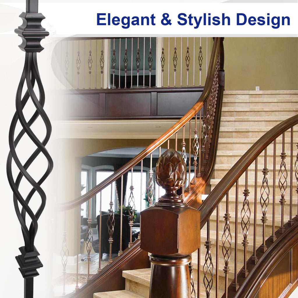 5-Pack Decorative Balusters for Staircase Interior