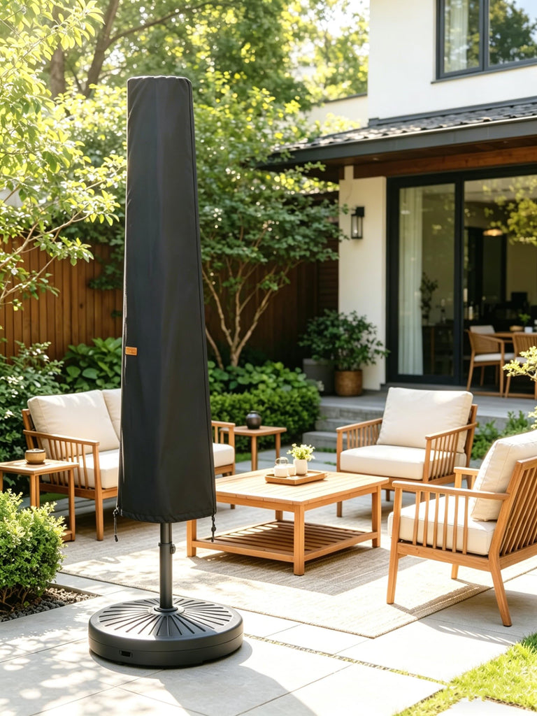 Patio Umbrella Covers for 10ft to 11ft Patio Umbrellas, Waterproof and Durable Market Parasol Ourdoor Umbrella Covers
