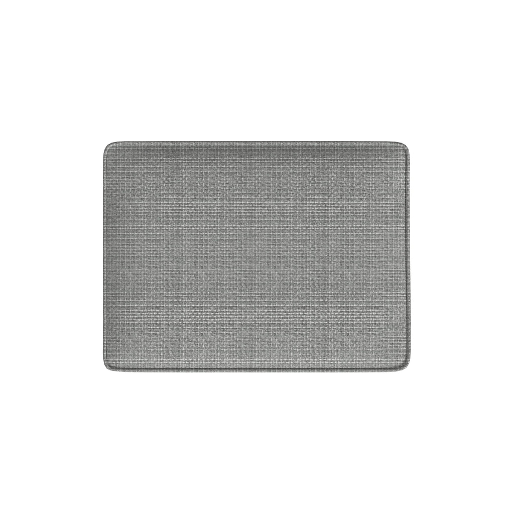 24" Dinah Collection Storage Ottoman - Sage Mini Grid Pattern