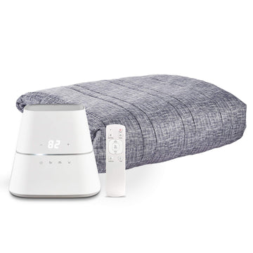 AquaPad CozyFlow Water Heated Mattress Pad, No Electric Wire, All Digital, 5 YR Warranty, AirQuiet and Dual-Tank
