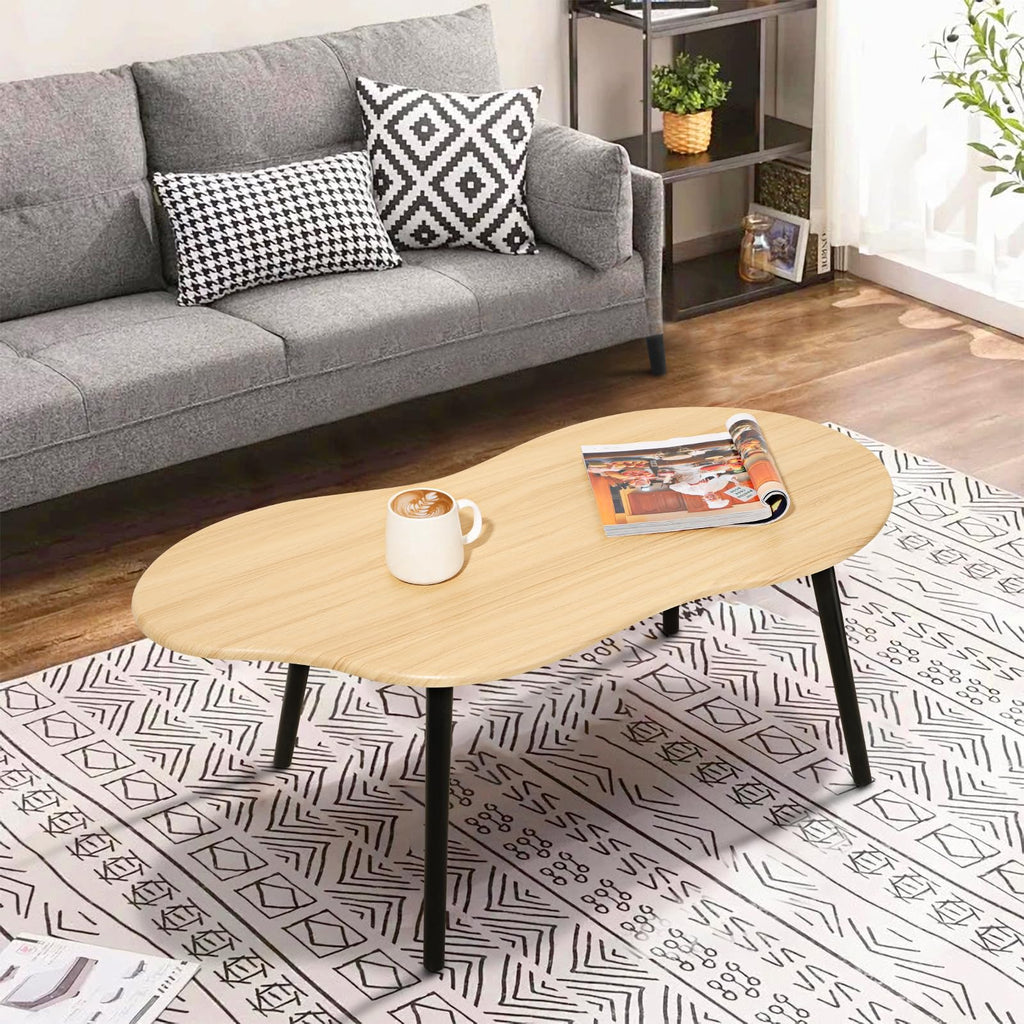 Small Coffee Table Cloud Coffee Table Modern Center Table Floor Table Walnut Irregular Coffee Tables Suitable Small