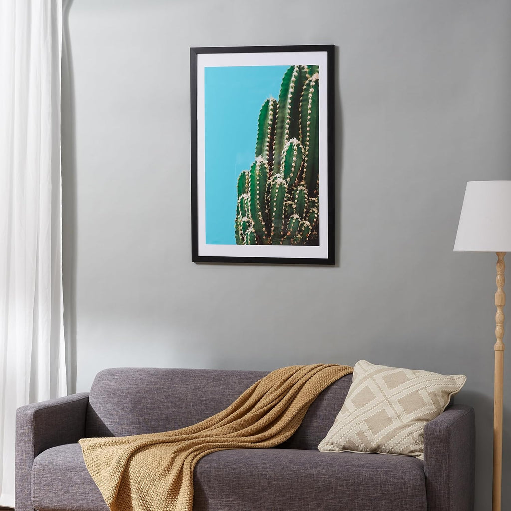 Rectangular Wood Poster Frame, 24" x 36", Black
