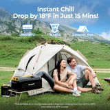 PC35 Portable Air Conditioner 3500BTU, Tent Air Conditioner with App Control, Low Power Camping AC Unit, Van Life