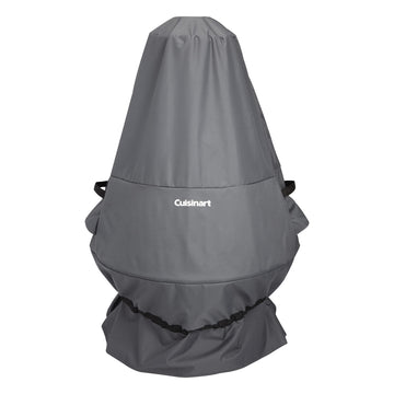 Chimenea Propane Fire Pit Heater Cover, Durable Rip-Resistant Polyester (Cover Fits )