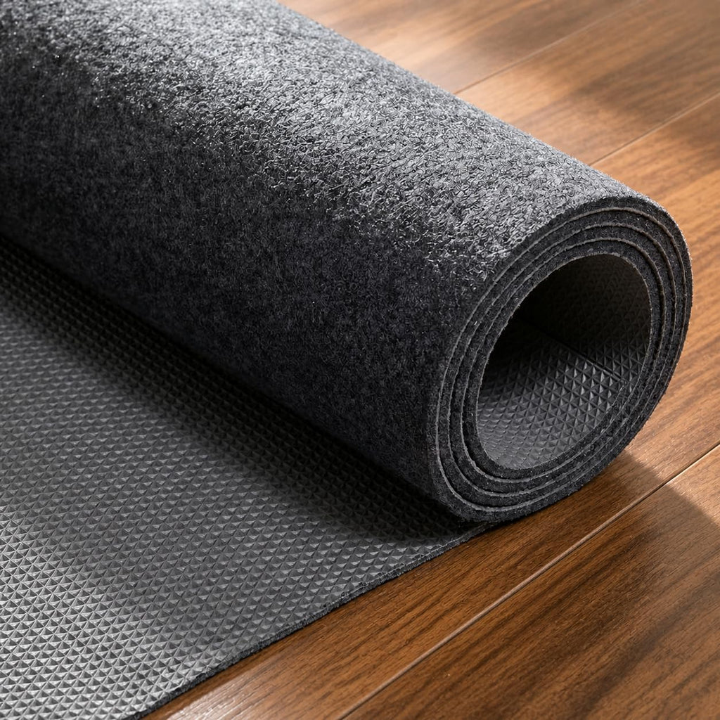 Non Slip Rug Pad 8x10 Ft, 1/4" Thick Rug Mats, Carpet Padding Under Rugs