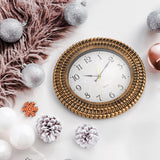 Bekith Wall Clock 12 Inch Silent Non-Ticking Retro Wall Clocks Battery Operated