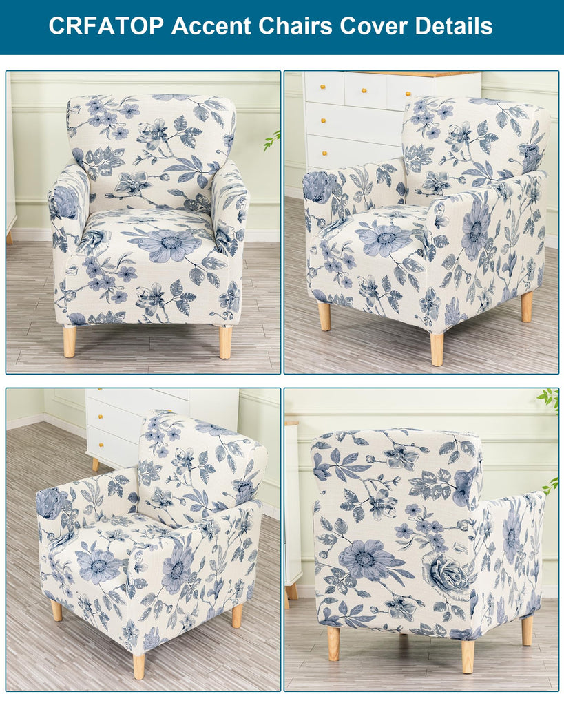 Stretch Accent Chair Covers Office, with Arms, B23