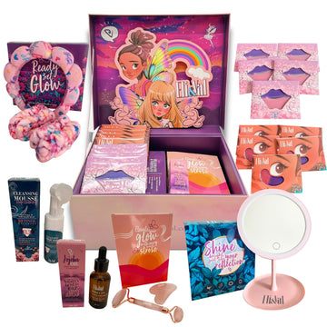 Tween Gift Box - Gifts Basket Teen Girl - Spa Kit for Teen Girls with Skincare and Self-Care Essentials - Birthday or