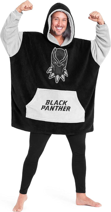 Gifts for Adults & Teens, Soft & Comfortable Blanket Hoodie for Men and Women, Trendy Wearable Blanket for Avengers