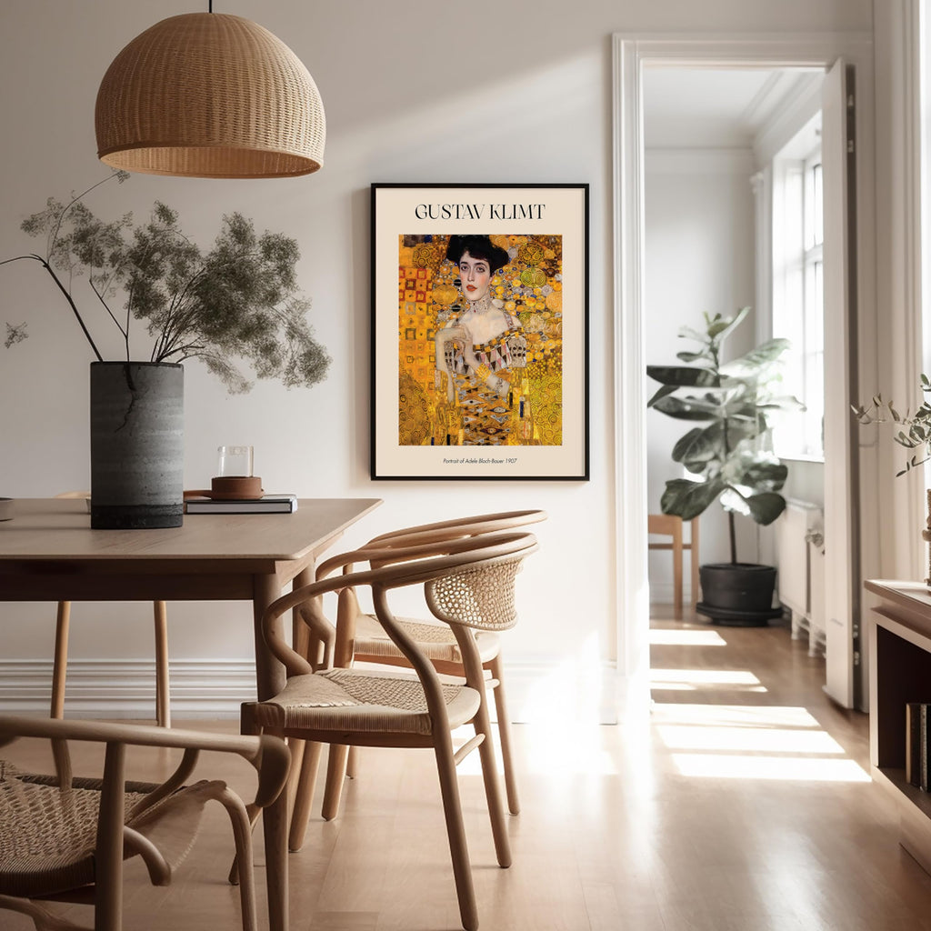 Master Gustav Klimt Poster - Judith and the Head of Holofernes Print - Symbolism Art - Gold Leaf Design - Biblical