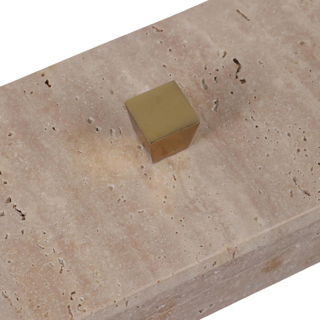 Decorative Box with Lid Decor - Sophisticated Storage Box and Home Organizer for Accessories - Perfect Keepsake