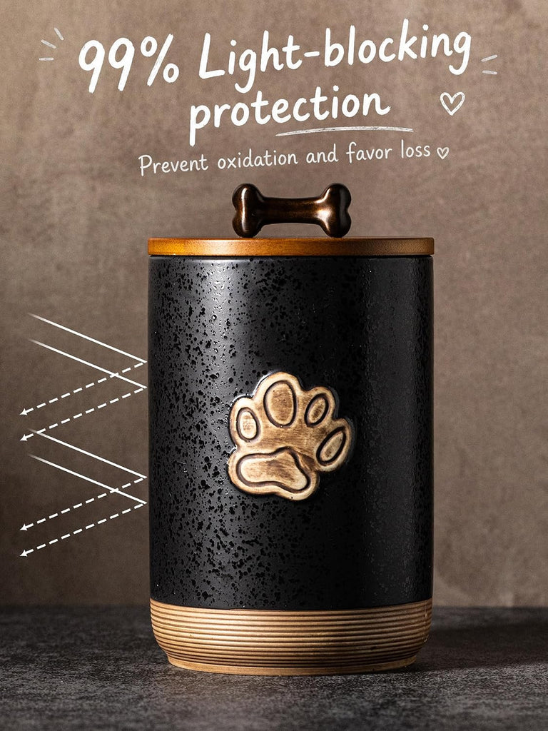 Dog Treat Storage Container Counter, Lock in Freshness