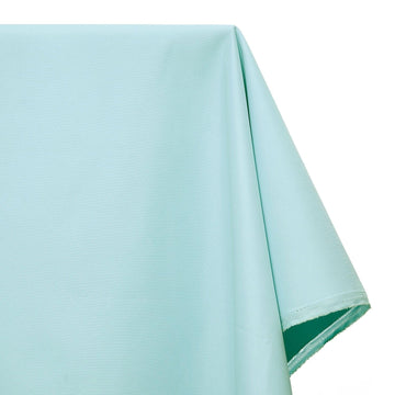 Waterproof Canvas Fabric 600D Heavy Duty Polyester Sewing Upholstery w/PVC Backing - Aqua (1 Yard)