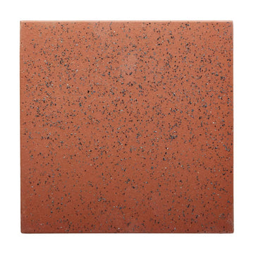 Terra Grip 6x6 Textured Red Quarry Tile - Non-Slip Heavy-Duty Ceramic Floor Tile, 30 Tiles (7.5 Sq Ft)