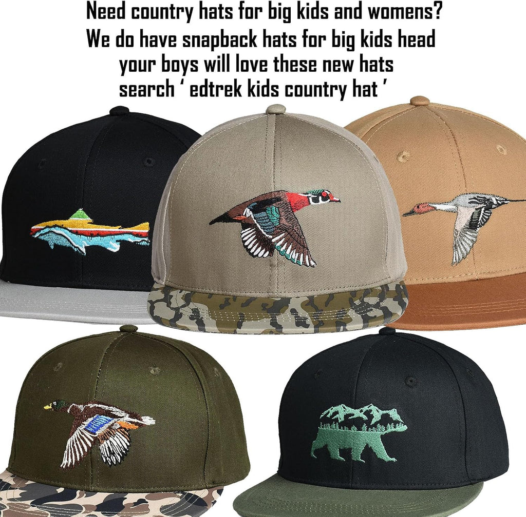 Elite Youth Performance Mesh Hat - Boys Girls Hunting Hat and Fishing Hat