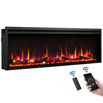 LegendFlame Austin Build in Electric Fireplace 60"