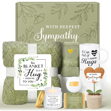 Sympathy Gift Baskets Unique Sympathy Gifts for Loss of Loved One Mom Dad Mother Father Husband Memorial Grief