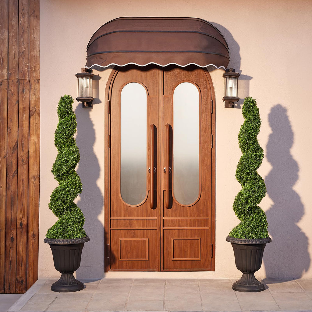 4FT Artificial Spiral Topiary Tree with Spike and UV Protection