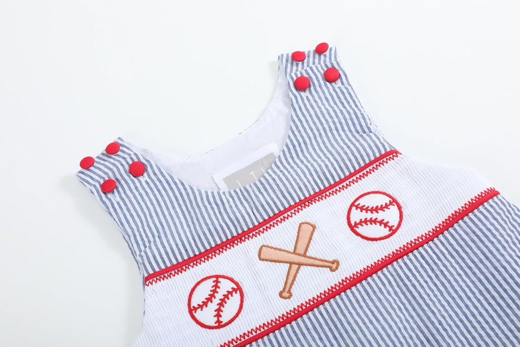 Baby Boys and Toddler Smocked Shortalls
