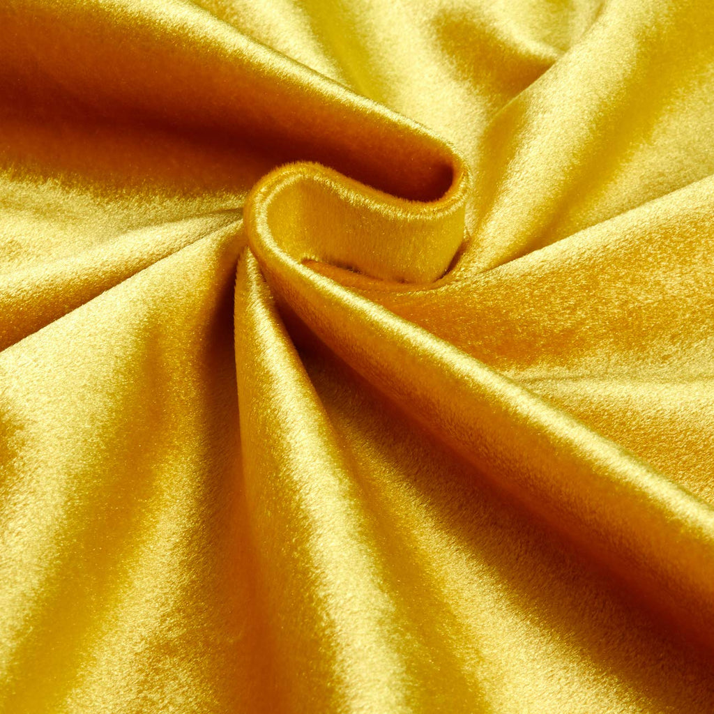 Royal Velvet Yellow, Fabric by the Yard