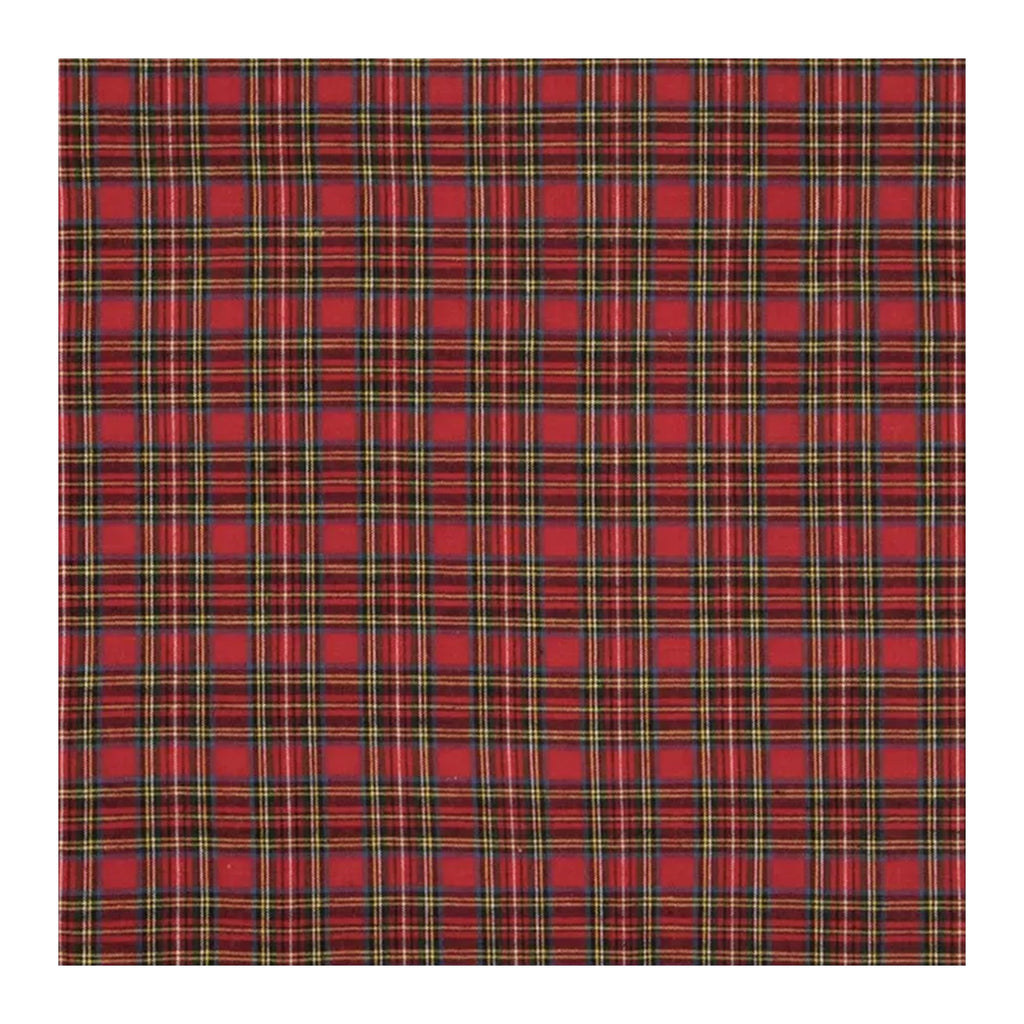 Tartan Plaid Flannel Fabric, 2 Yards