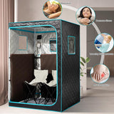 Full Size Infrared Sauna for Home, 2 Person Large Space Personal Home Sauna for Relaxation & Detox