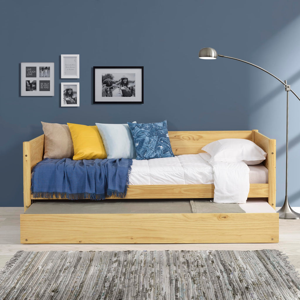 Mid-Century Daybed, Single, Scandinavian Oak, Twin
