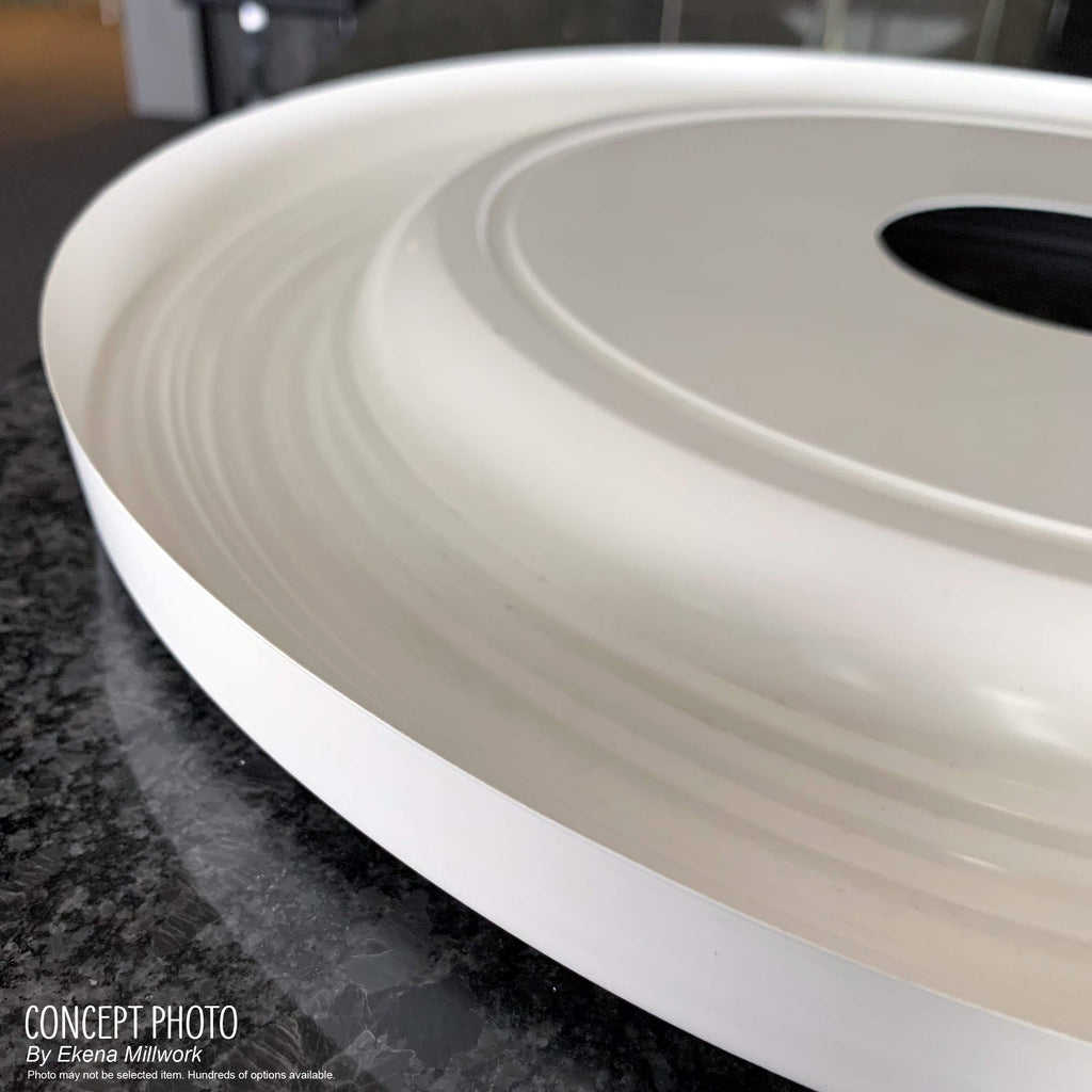 13"OD x 3 1/2"ID x 1 1/4"P Traditional Thermoformed PVC Ceiling Medallion (Fits Canopies up to 7 1/2")