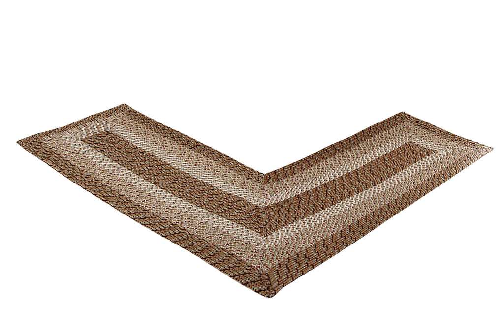 Country Braid Collection is Durable and Stain Resistant Reversible Indoor Area Utility Rug 100% Polypropylene in