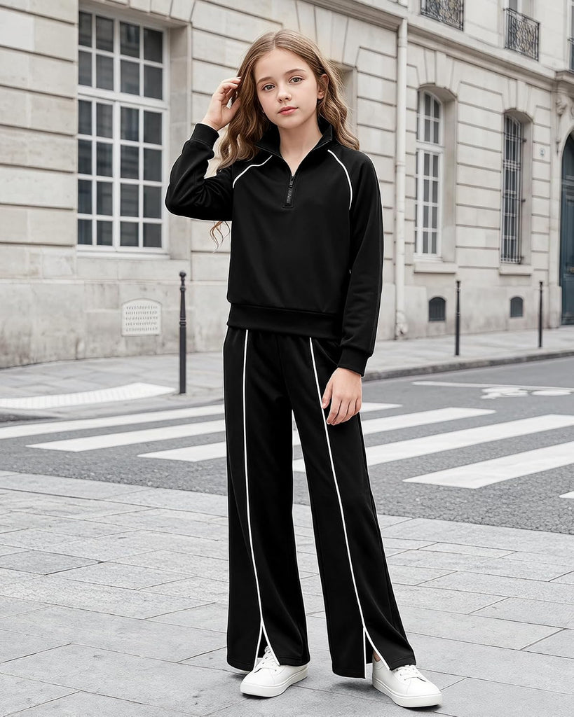 2 Piece Outfit Sweatshirt and Pants Sweatsuit Set