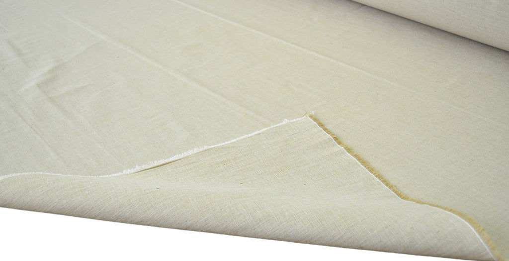 60" Wide Burlap and Cotton Blend Natural Lint Free Linen Burlap Fabric for Crafts & Decoration (60" Wide x 10 Yards