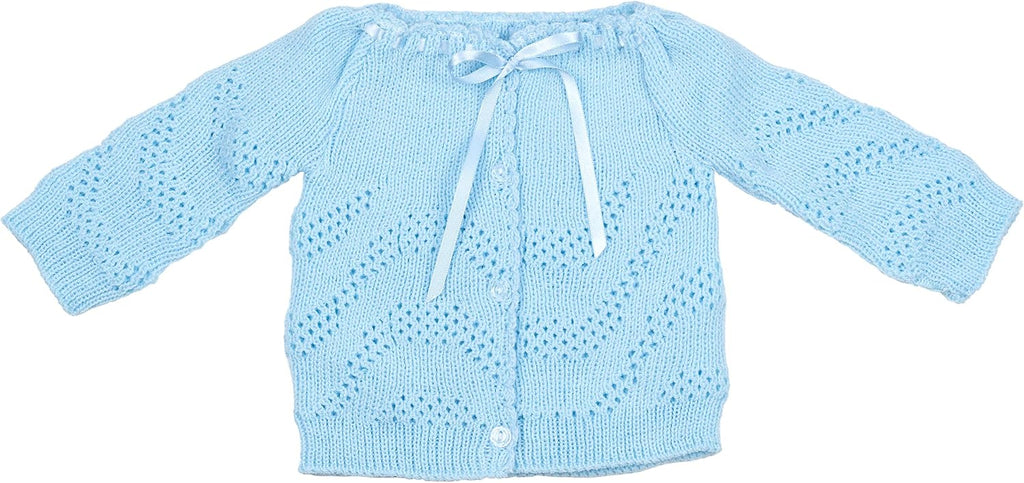 Crochet Outfit Set Newborn Clothe Boys Girls Warm Winter Beautiful Clothing 4 Pieces