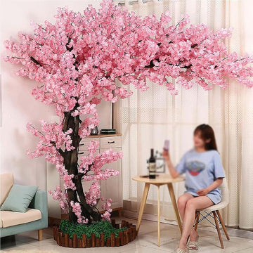 Japanese Artificial Cherry Tree Artificial Cherry Blossom Trees Fake Cherry Blossom Tree Indoor Outdoor Home Office