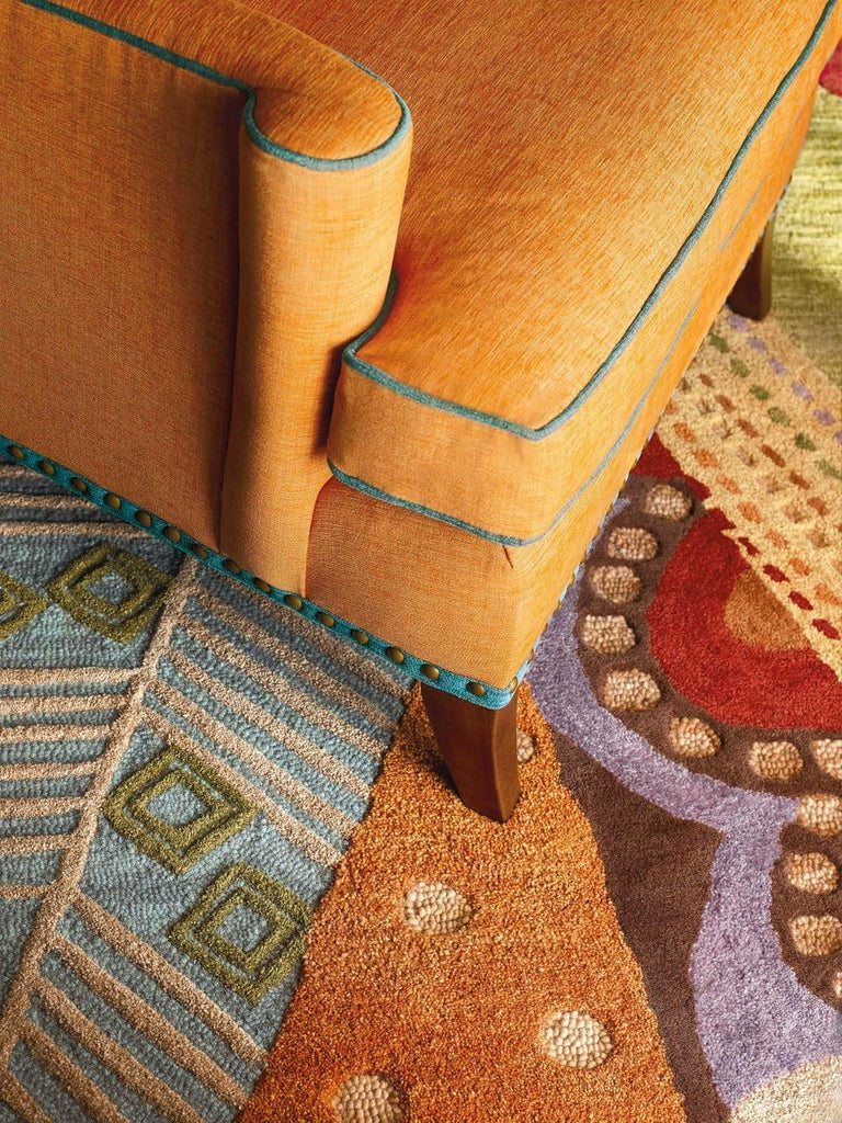 Area Rug Wool 8' x 10' Multicolor