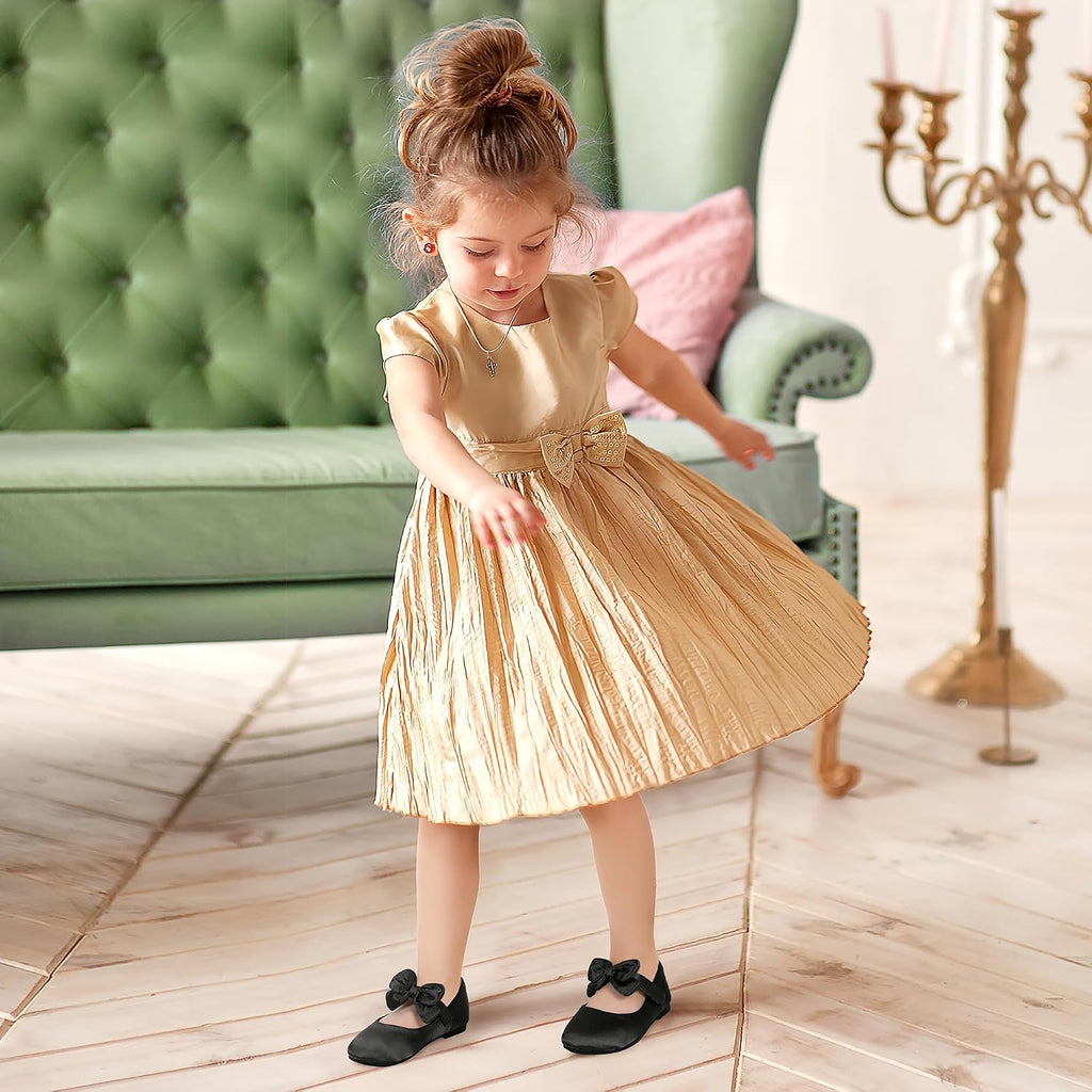 Toddler Dress Shoes Flower Girls Ballet Flats
