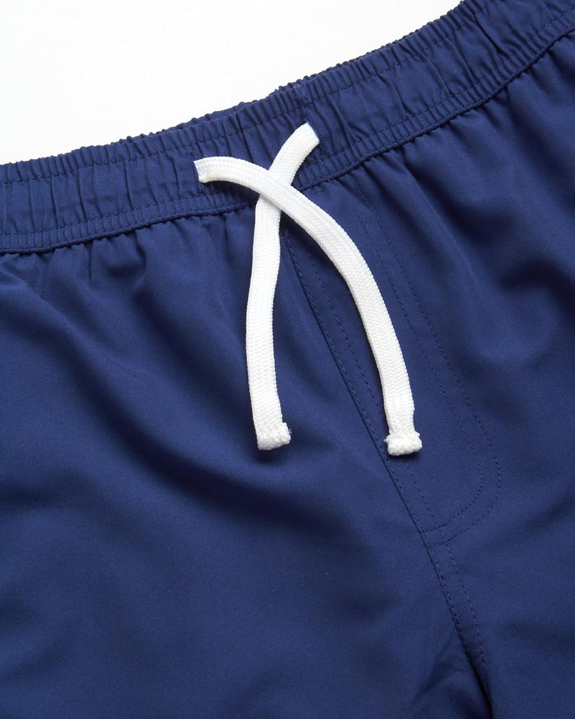 Boys Swim Trunks - 2 Pack Basic Quick Dry Boys Board Shorts Bathing Suit Kids Swimwear with Pockets (Sizes: )