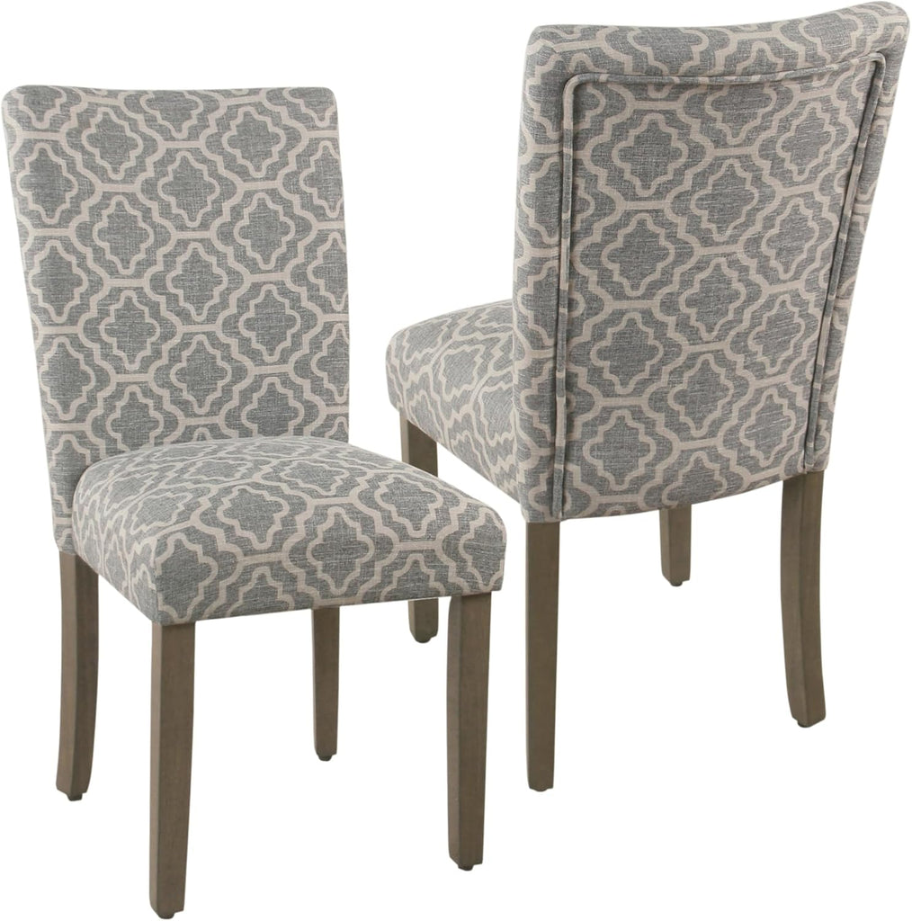 Parsons Dining Chair, Grey (Set of 2)