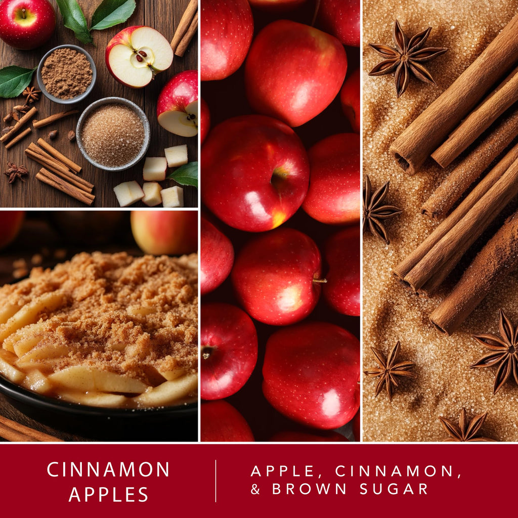 Cinnamon Apples Scented Fall Wax Melts 10oz (24 Cubes)