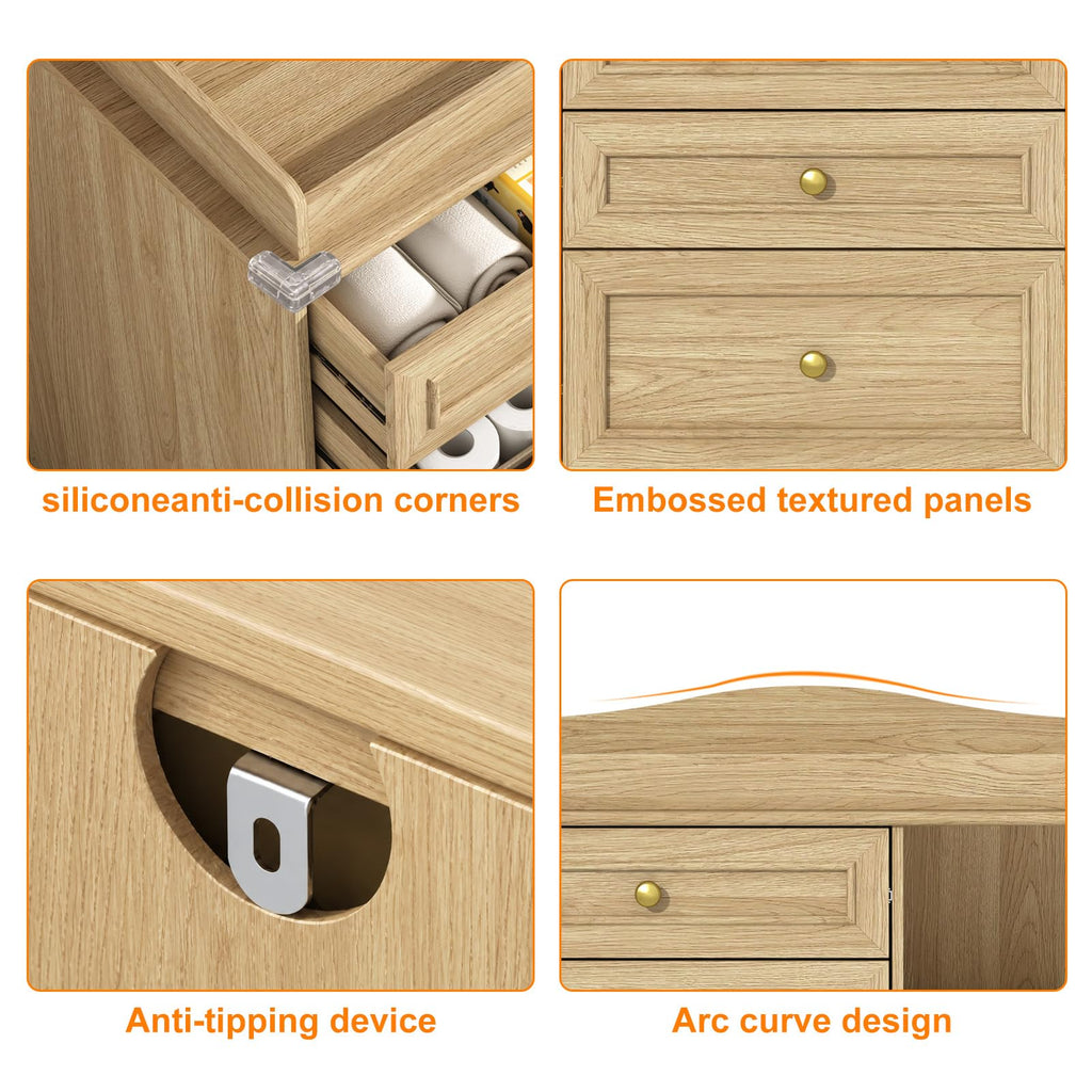 Nature Changing Table Dresser