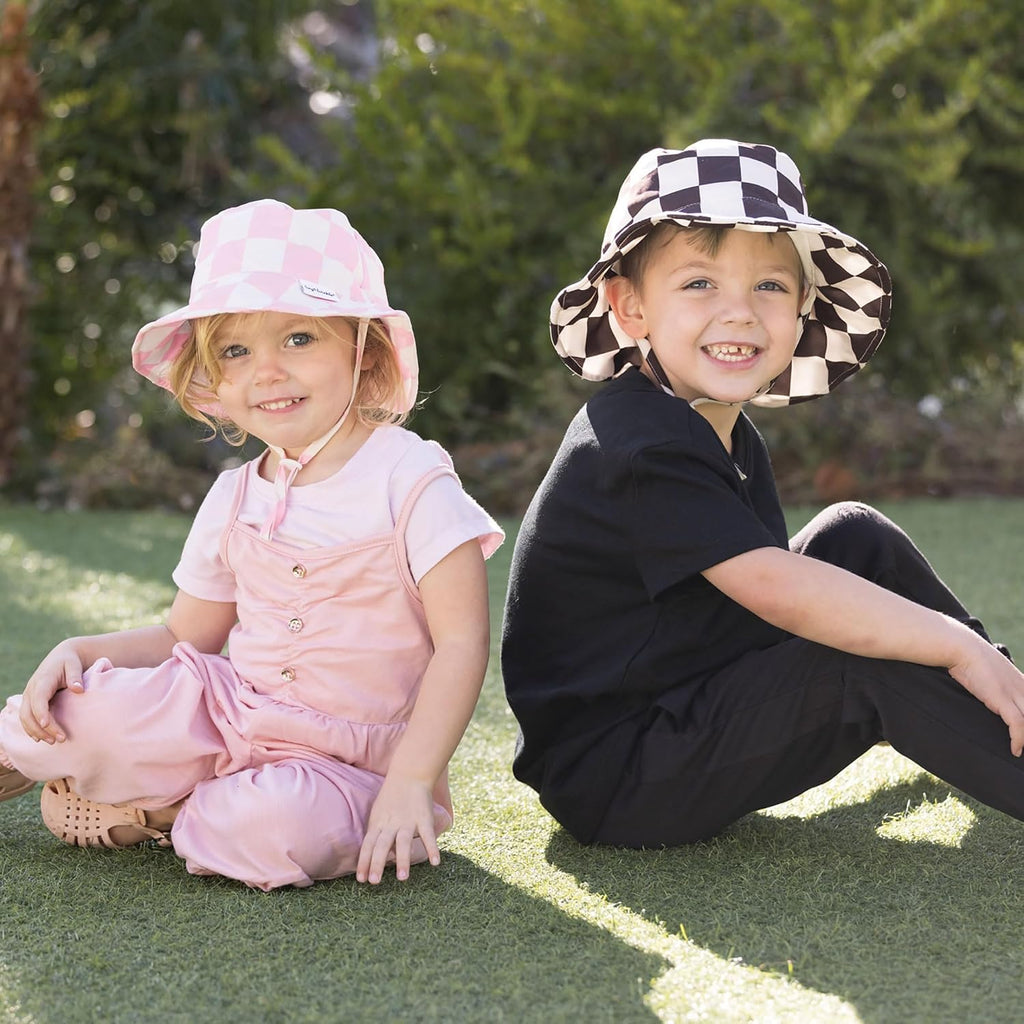 Baby&Toddler Sun Hat|Adjustable UPF 50+ Bucket Hat for Infants&Kids|Lightweight Quick-Dry Hat for Beach&Swim