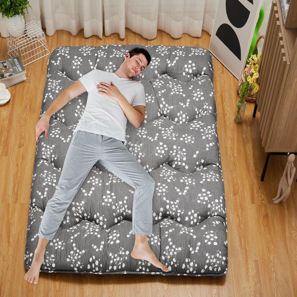 Japanese Floor Futon Mattress Foldable Tatami Futon Sleeping Pad
