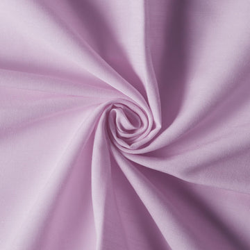 Cotton Polyester Broadcloth Fabric 57" Wide by The Yard Soft, Lightweight & Breathable Material for Sewing, Lining