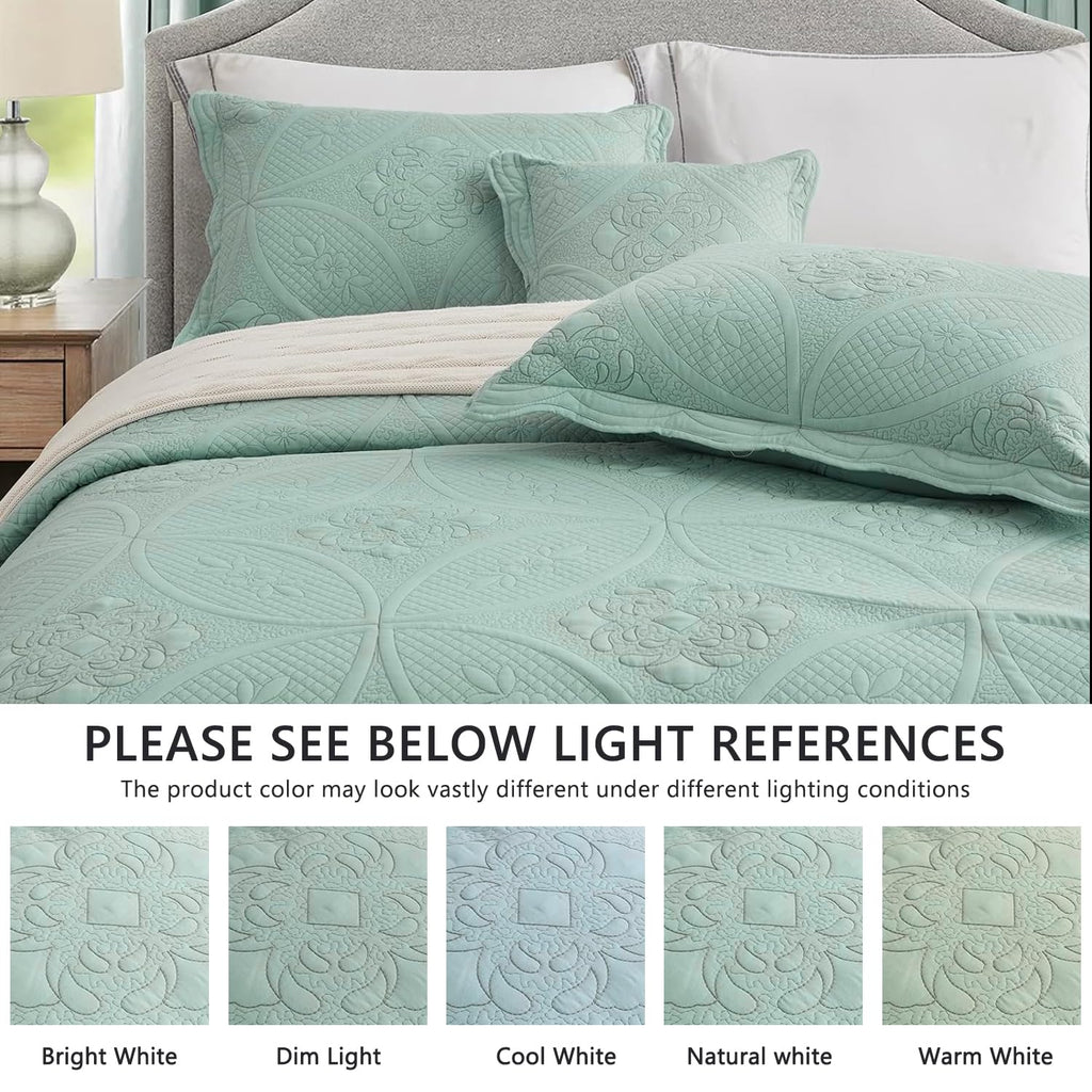 Oversized Bedspread - King Size 120" × 118"
