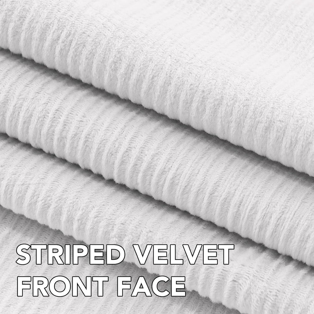 Velvet 100% Blackout Curtains 55x108 Stone Blue 2 Panels