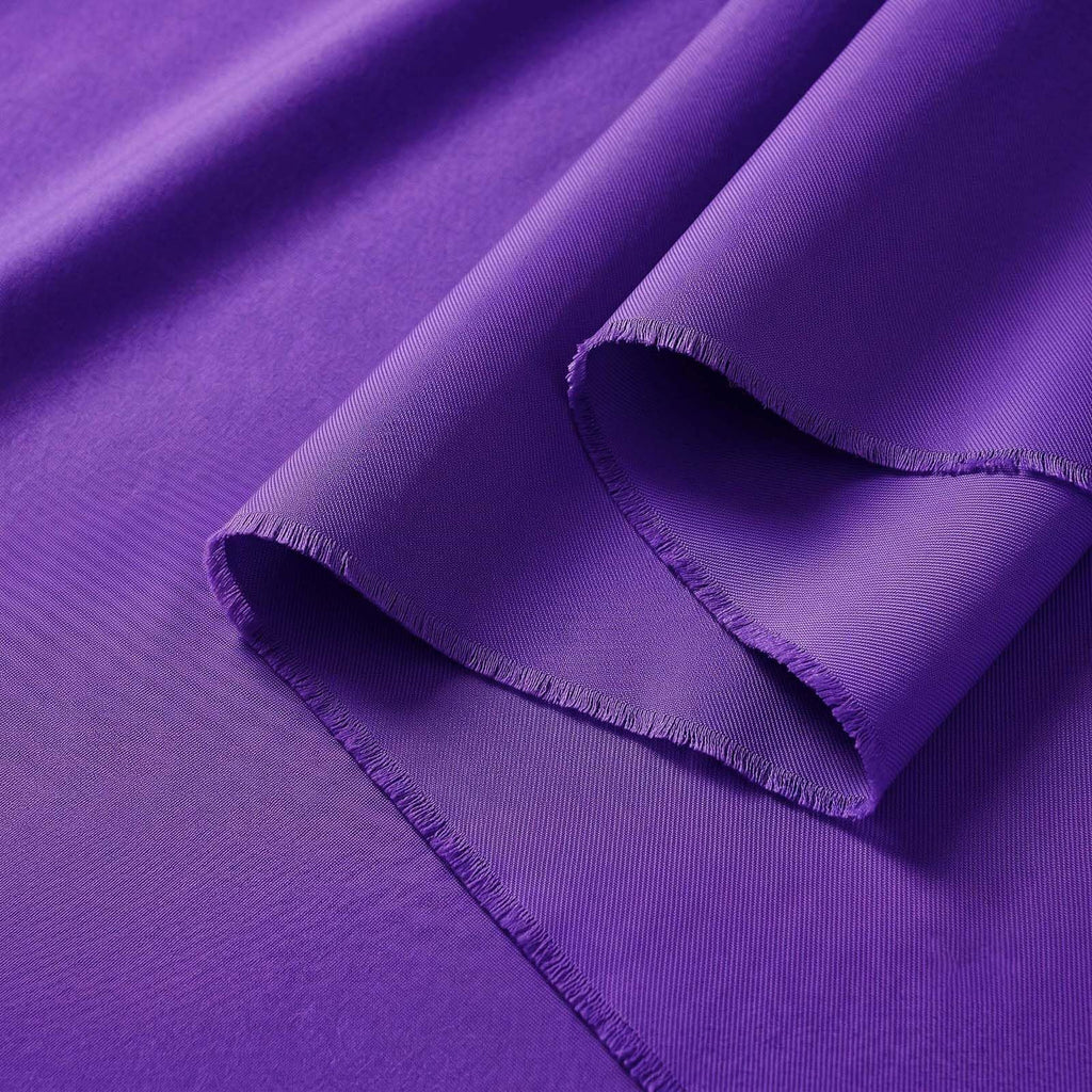 Soft Brushed Polyester Fabric, 55" Wide, 1 Yard, Purple