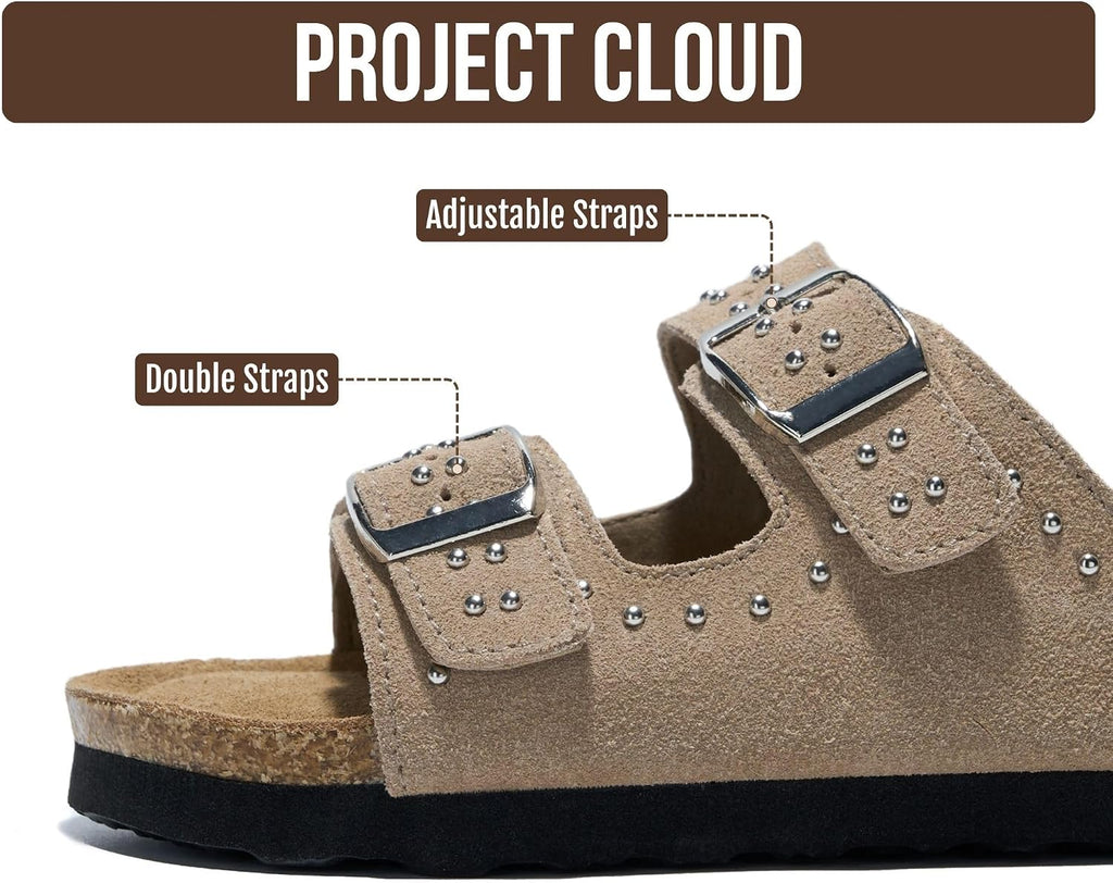 100% Genuine Leather Sandals for kids Slides for Boys & Girls Kids sandals
