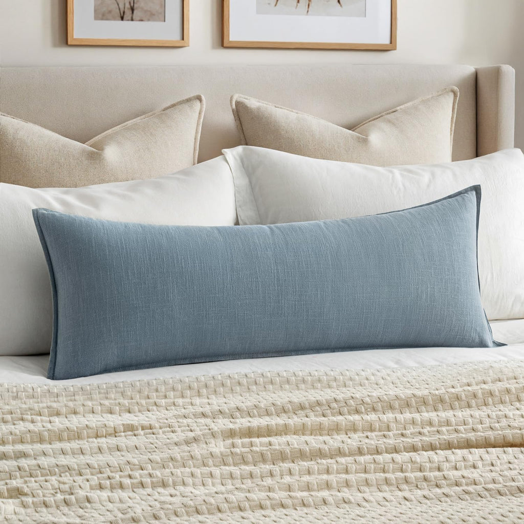 Decorative Long Lumbar Throw Pillow Cover