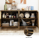60" Sideboard Buffet Cabinet with Storage