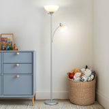 Sky Dome Plus LED Floor lamp, Torchiere Super Bright Floor Lamp with Reading Lamps & Offices