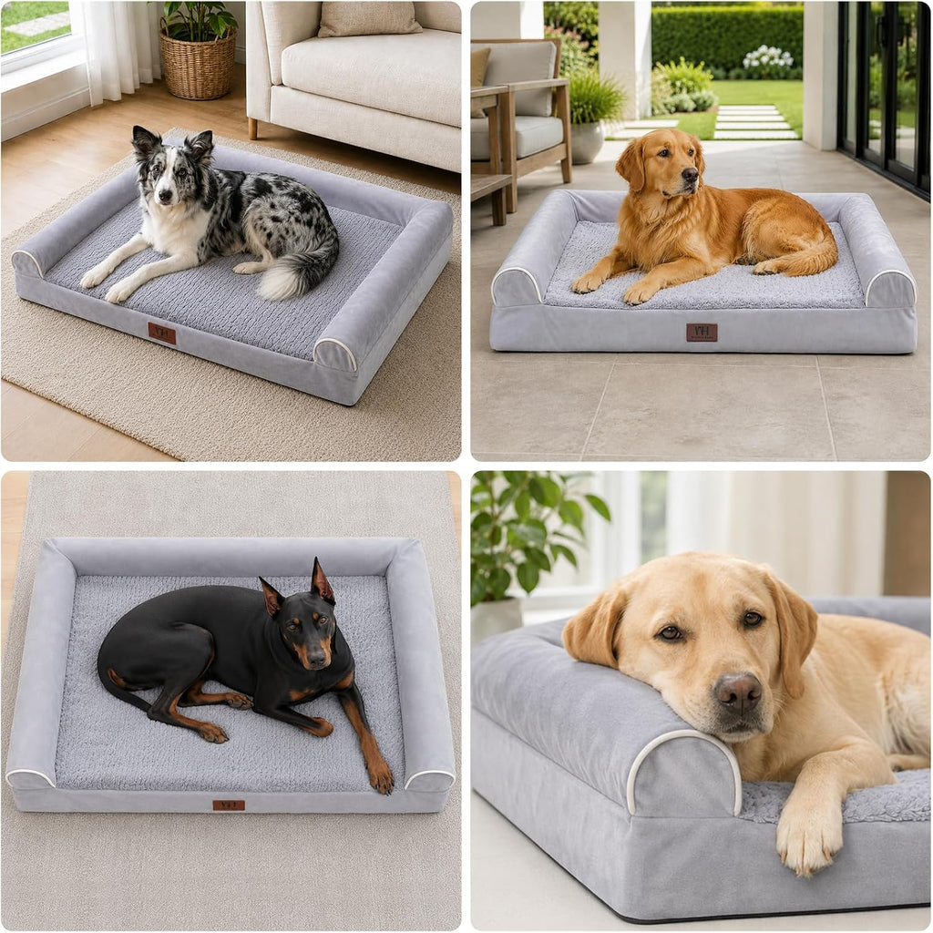 Orthopedic Dog Bed Washable Couch for Large Senior Dog